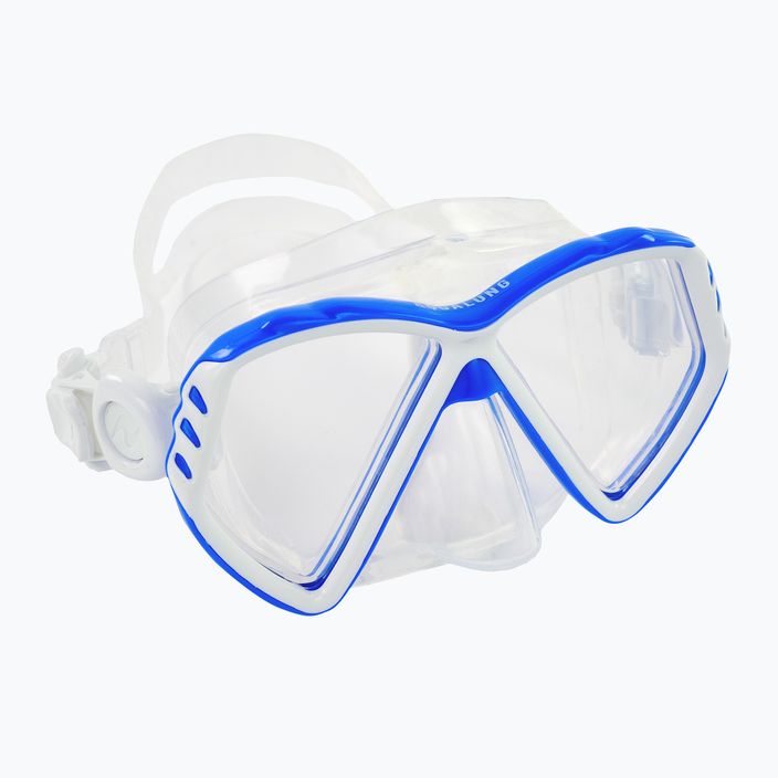 Maschera da snorkeling Aqualung Cub trasparente/blu junior 6