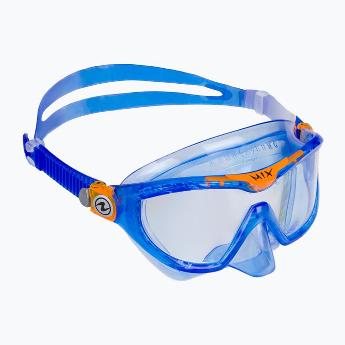 Maschera da snorkeling Aqualung per bambini Mix blu/arancio