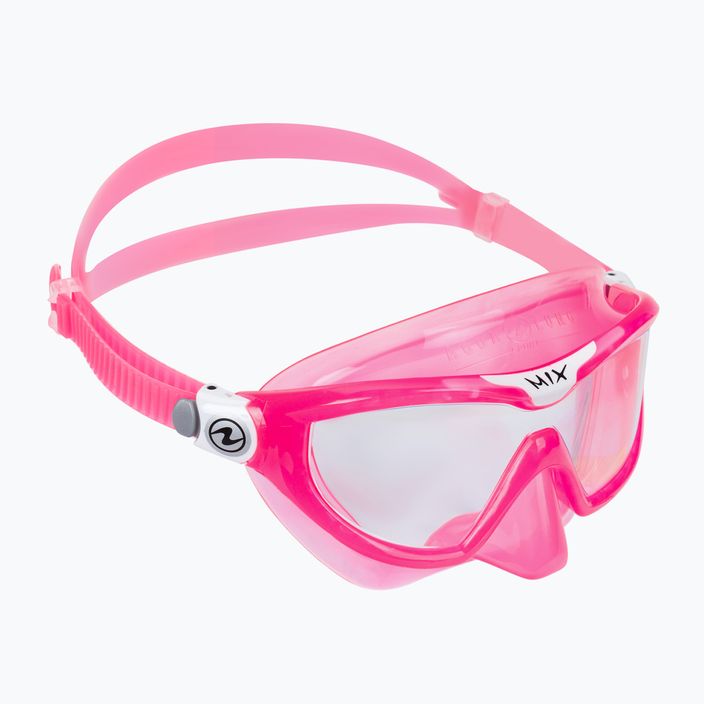 Maschera da snorkeling Aqualung per bambini Mix rosa/bianco