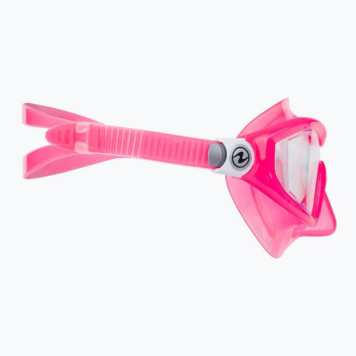Maschera da snorkeling Aqualung per bambini Mix rosa/bianco 3
