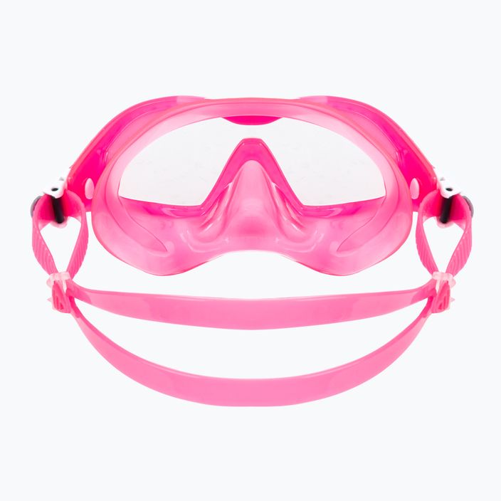 Maschera da snorkeling Aqualung per bambini Mix rosa/bianco 5