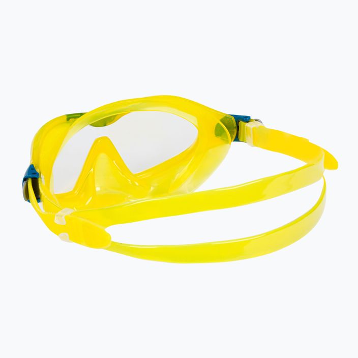 Kit snorkeling per bambini Aqualung Mix Combo giallo/benzina 5