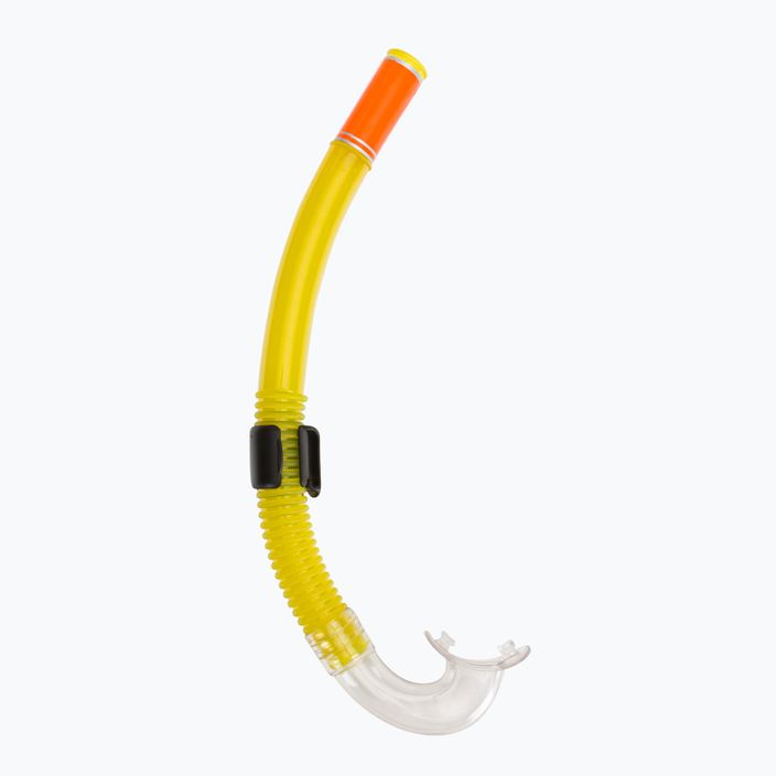 Kit snorkeling per bambini Aqualung Mix Combo giallo/benzina 7