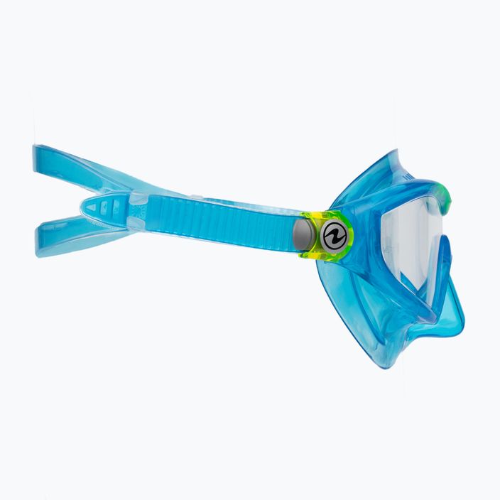 Kit snorkeling per bambini Aqualung Combo Mix.A azzurro/verde brillante 4