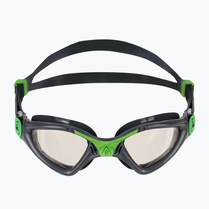 Occhialini da nuoto Aquasphere Kayenne grigio scuro/verde 2