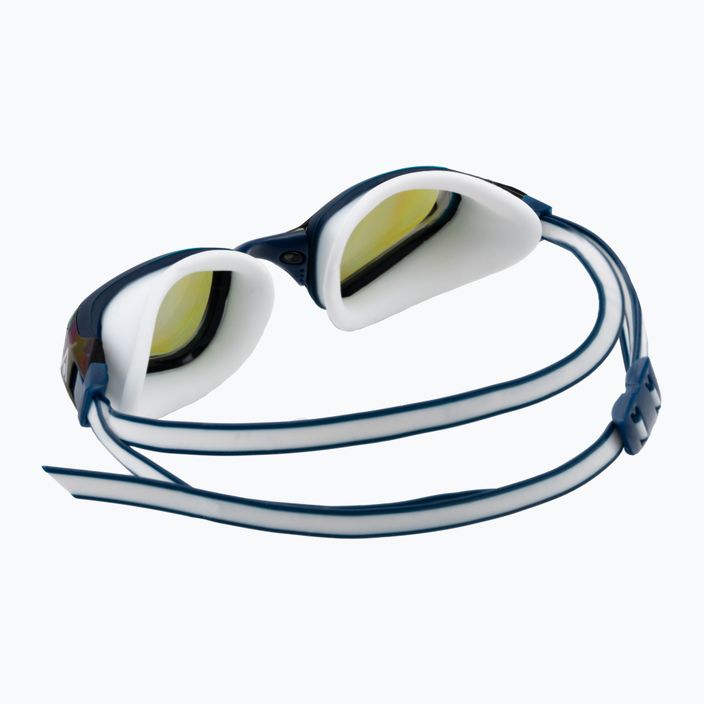 Occhiali da nuoto Aquasphere Fastlane blu/bianco/blu specchio 4