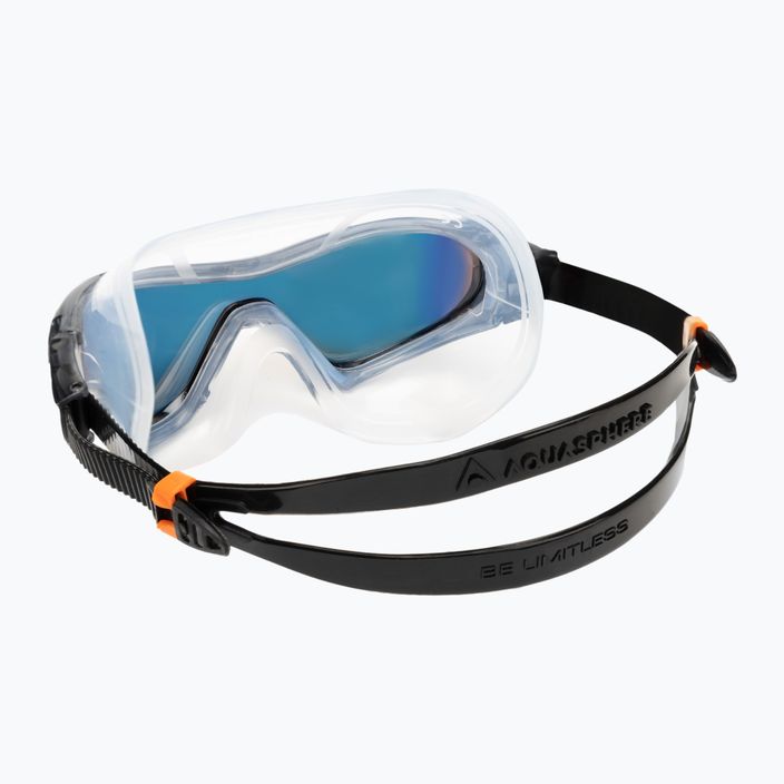 Aquasphere Vista Pro grigio scuro/nero maschera da nuoto MS5591201LMO 4
