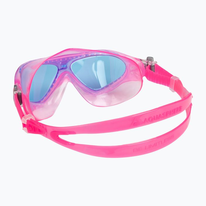 Aquasphere Vista maschera da nuoto per bambini rosa/bianco/blu MS5630209LB 4