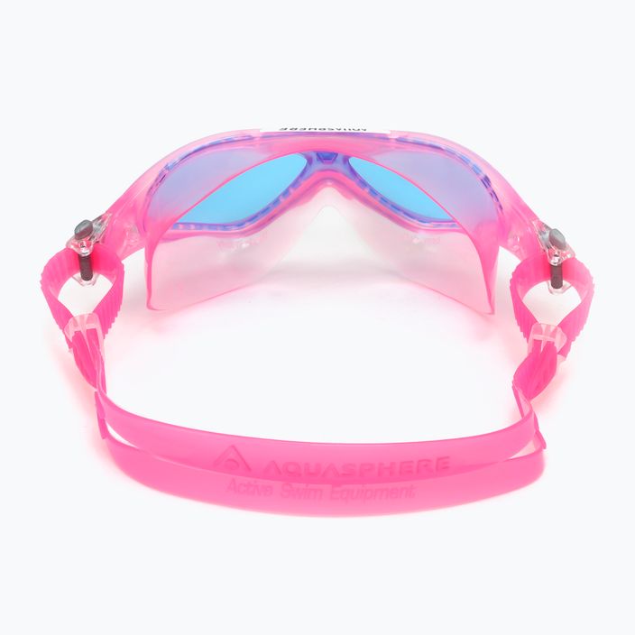 Aquasphere Vista maschera da nuoto per bambini rosa/bianco/blu MS5630209LB 8