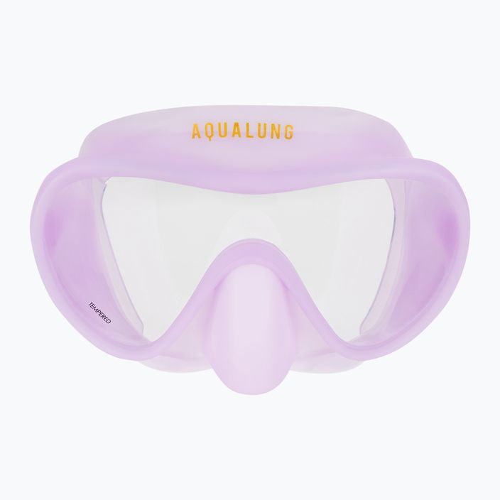 Aqualung Nabul maschera subacquea rossa 2