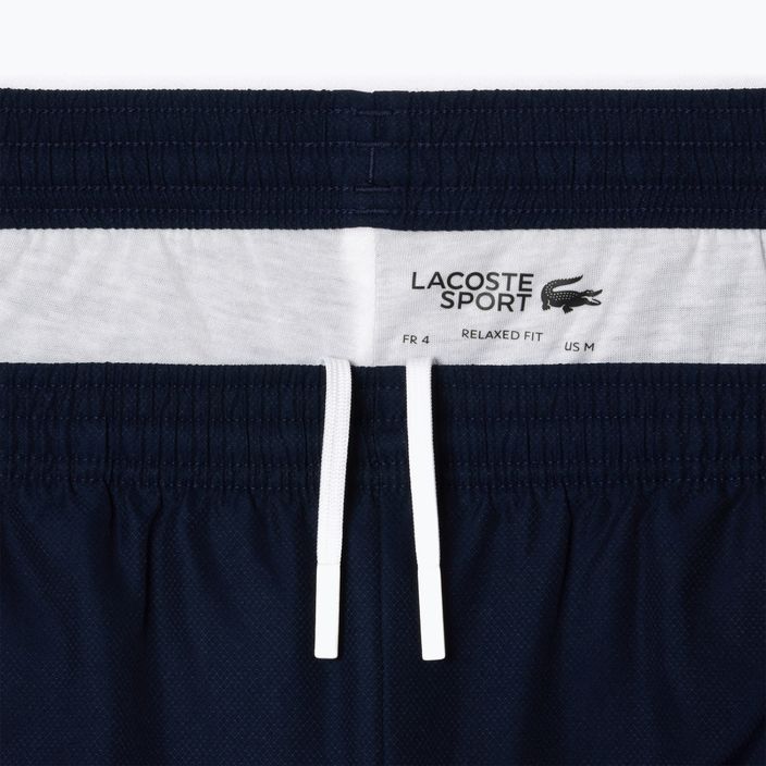 Pantaloni Lacoste da uomo XH124T blu navy 4