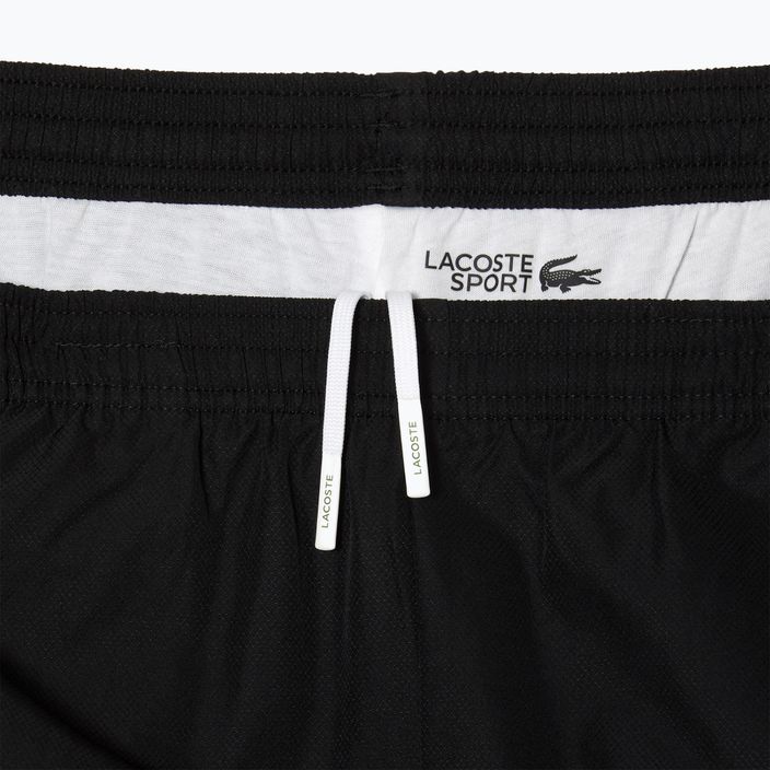 Pantaloni Lacoste da uomo XH124T nero 4