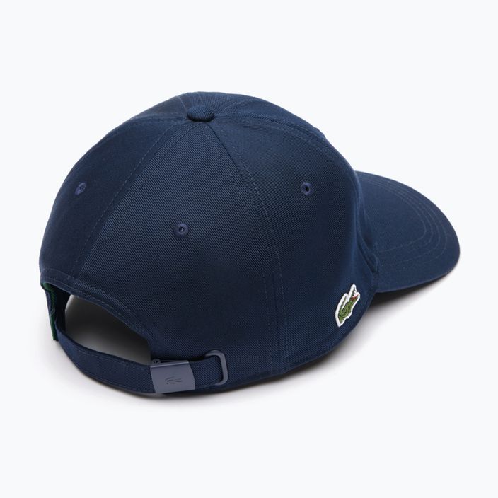 Cappello da baseball Lacoste RK0440 blu navy 2