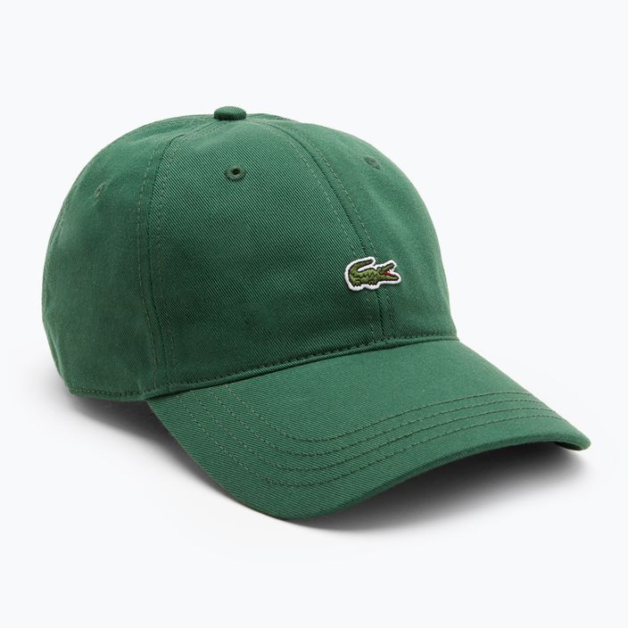 Cappello da baseball Lacoste RK0491 verde