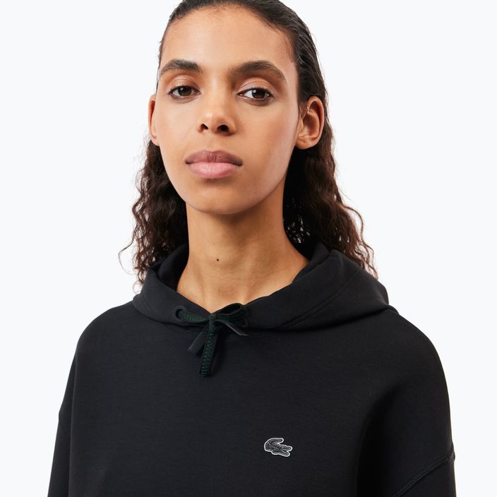 Felpa Lacoste donna SF0281 nero 3