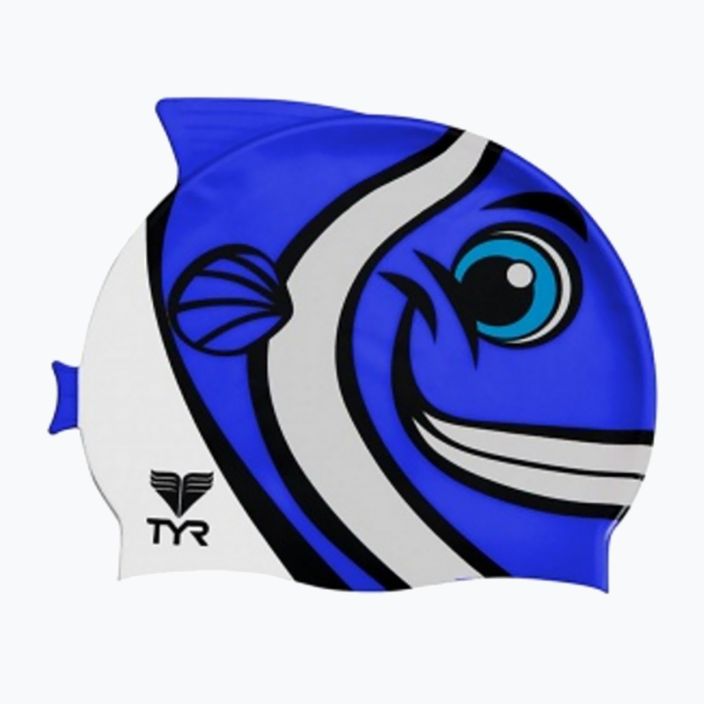 Cuffia TYR CharacTYR per bambini Happy Fish blu 2
