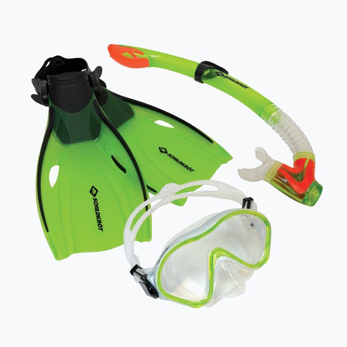 Schildkröt Set da snorkeling per bambini verde bermuda 10