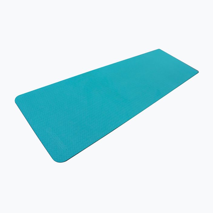 Tappetino yoga Schildkröt Bicolor 4 mm blu petrolio/antracite 6
