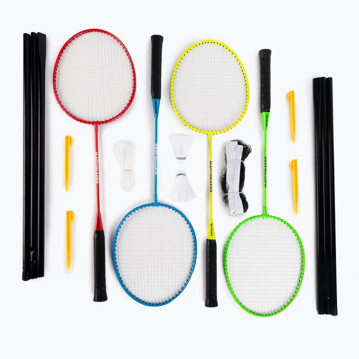 Set da badminton Sunflex Matchmaker 4 colori 53547