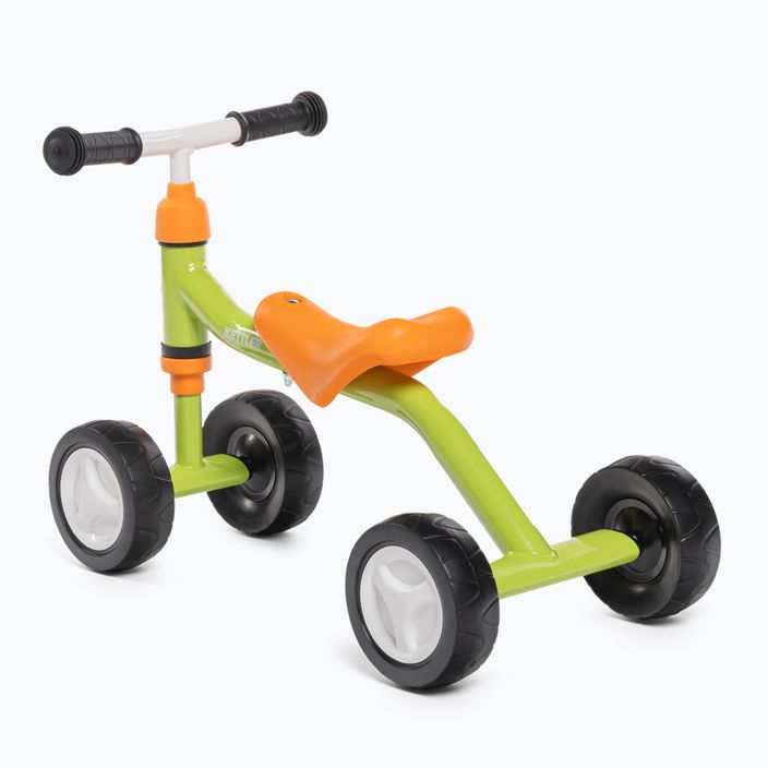 KETTLER Sliddy verde/arancio/bianco bicicletta da fondo a quattro ruote 3