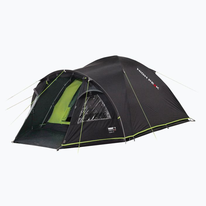 Tenda da campeggio per 3 persone High Peak Talos 3 grigio scuro/verde