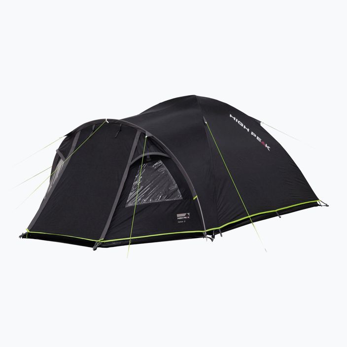 Tenda da campeggio per 3 persone High Peak Talos 3 grigio scuro/verde 2