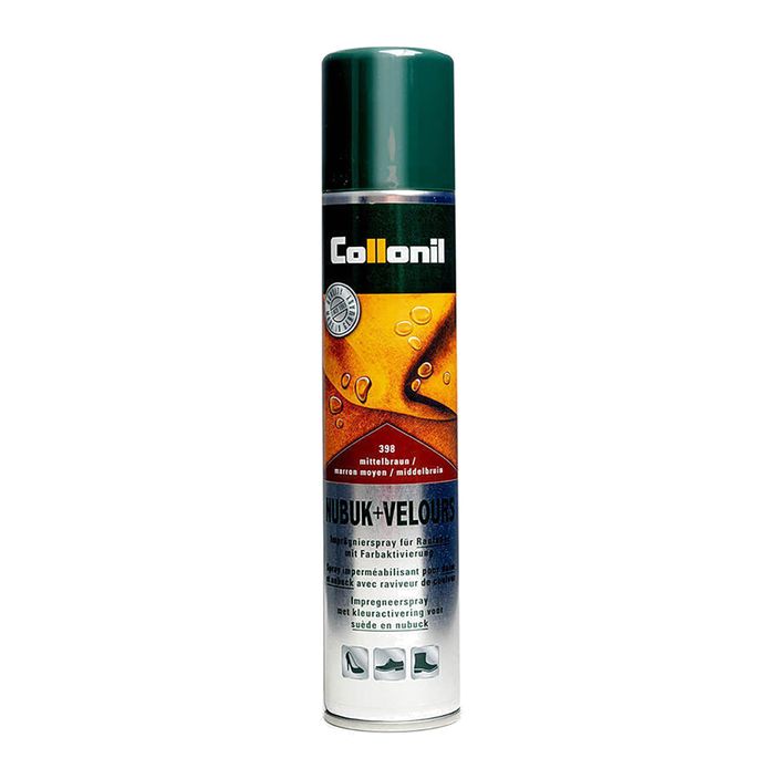 Collonil Velours Nubuk marrone medio, conservante per scarpe 200ml 2