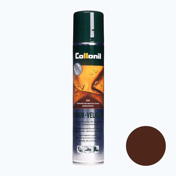 Collonil Velours Nubuk marrone scuro, conservante per scarpe 200ml