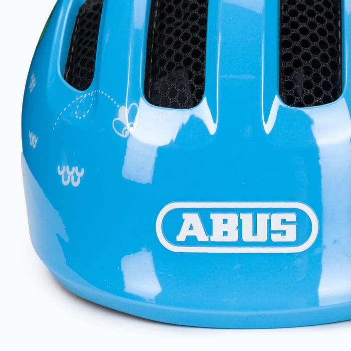 ABUS casco da bici per bambini Smiley 3.0 blu croco 7