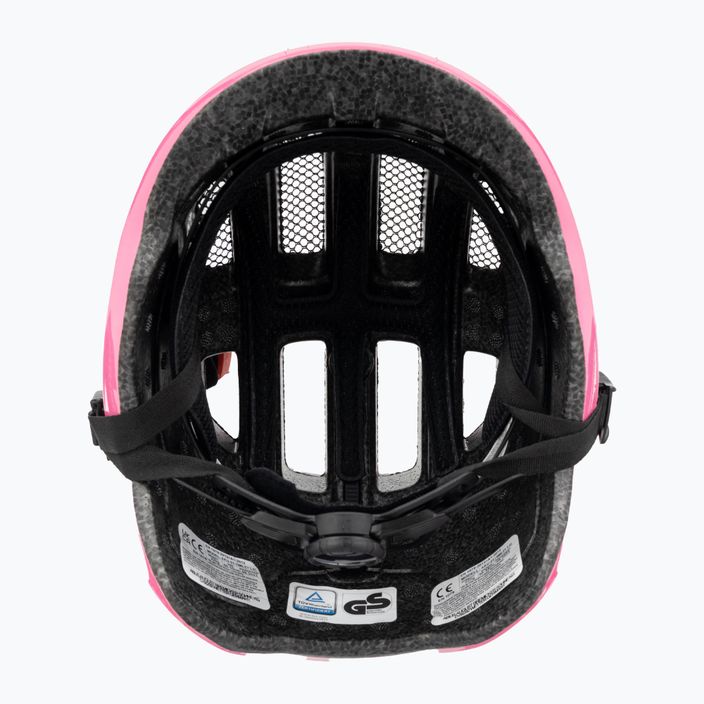 ABUS casco da bici per bambini Smiley 3.0 rosa lucido 5