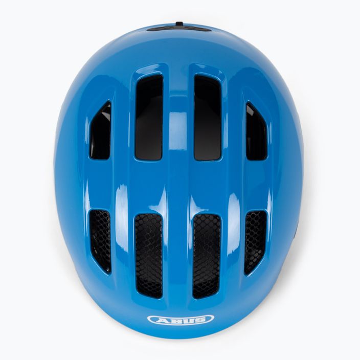 Casco da bici ABUS per bambini Smiley 3.0 blu lucido 6