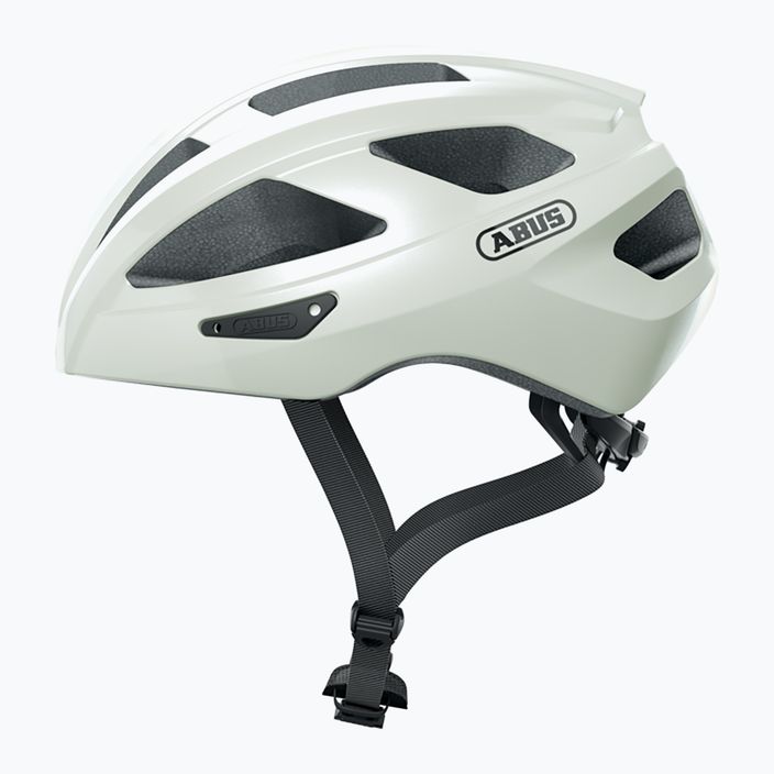ABUS casco da bicicletta Macator bianco perla 8