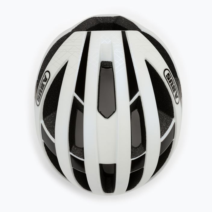ABUS casco da bicicletta Viantor in pile bianco 6