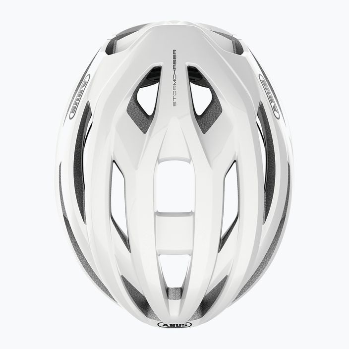 ABUS StormChaser casco da bicicletta in pile bianco 6