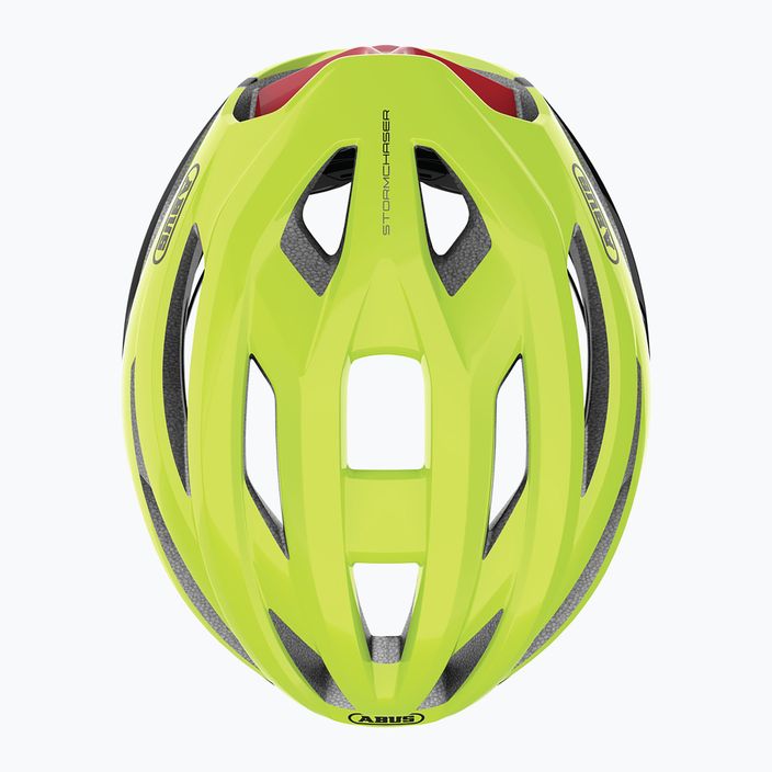 ABUS StormChaser casco da bicicletta giallo neon 6