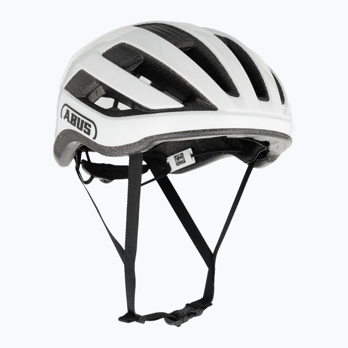 Casco da bici ABUS Wingback bianco lucido