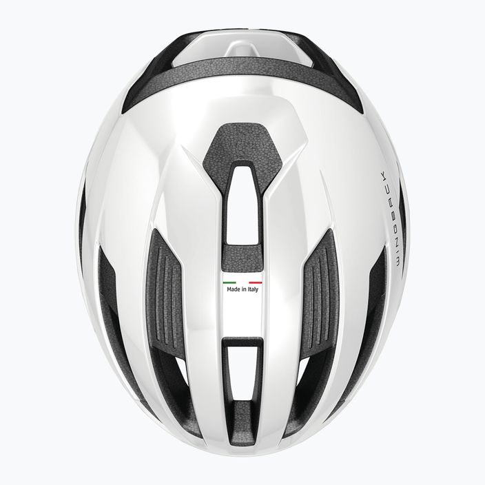 Casco da bici ABUS Wingback bianco lucido 6