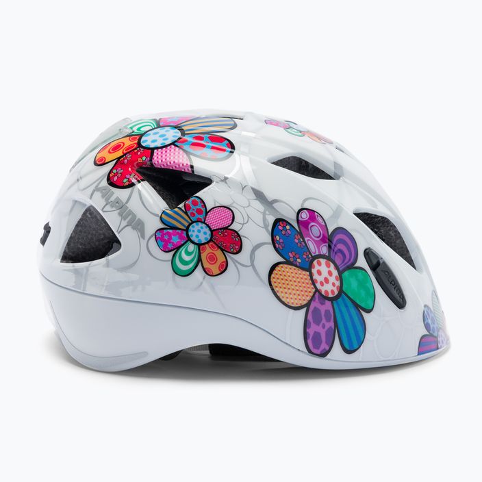 Casco da bici per bambini Alpina Ximo Flash fiore bianco 3