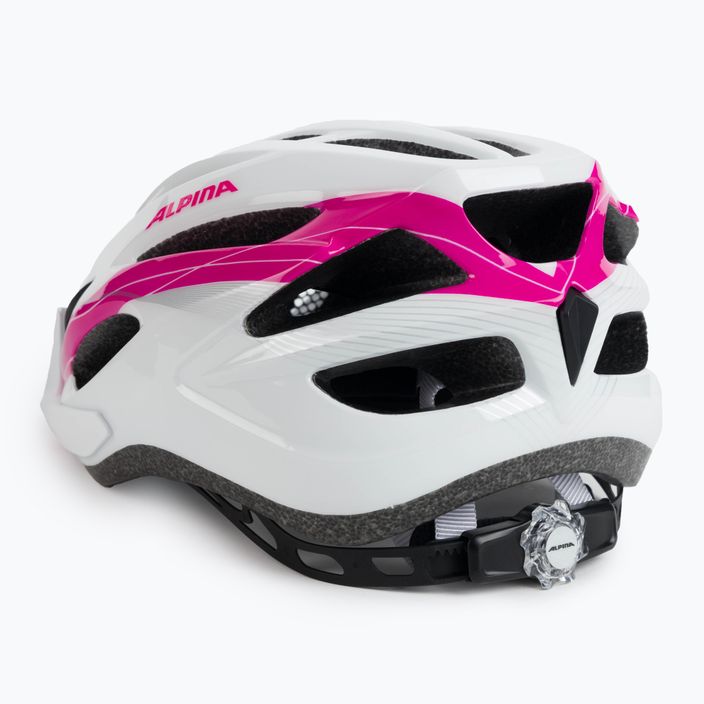 Casco da bici Alpina MTB 17 bianco/rosa 4