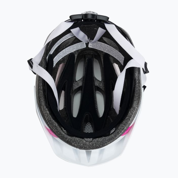 Casco da bici Alpina MTB 17 bianco/rosa 5
