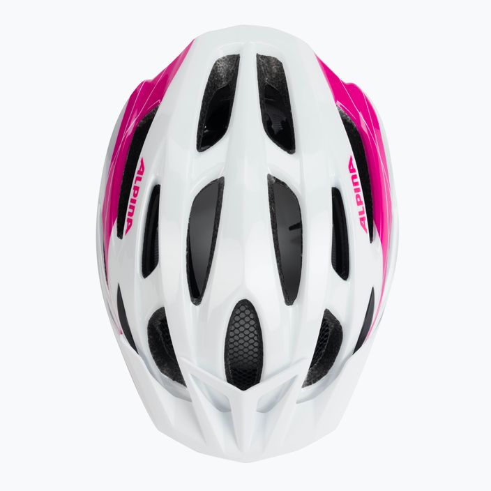 Casco da bici Alpina MTB 17 bianco/rosa 6