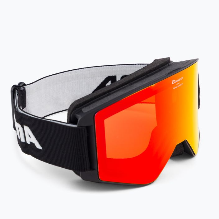 Occhiali da sci Alpina Narkoja Q-Lite nero/arancio
