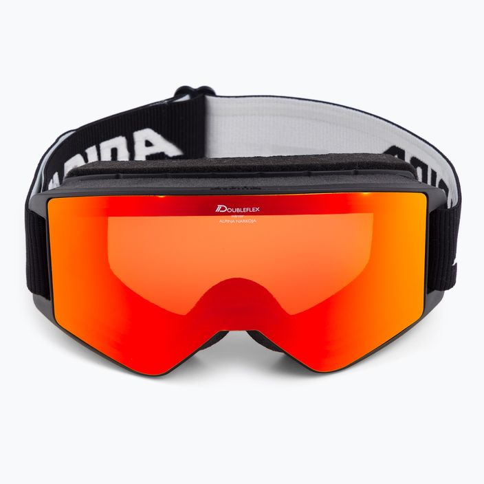 Occhiali da sci Alpina Narkoja Q-Lite nero/arancio 2