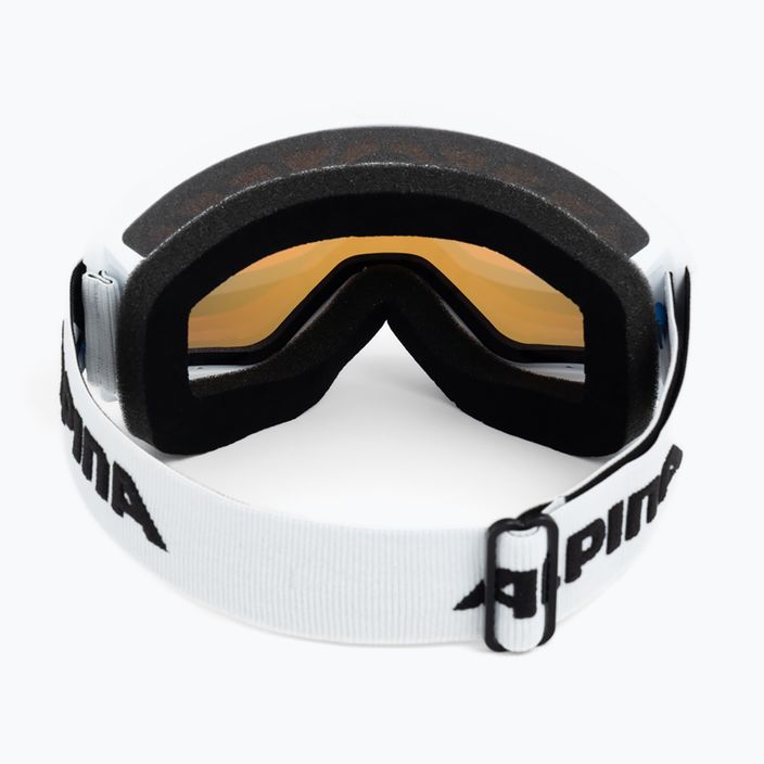 Occhiali da sci Alpina Narkoja Q-Lite bianco/arancio 3