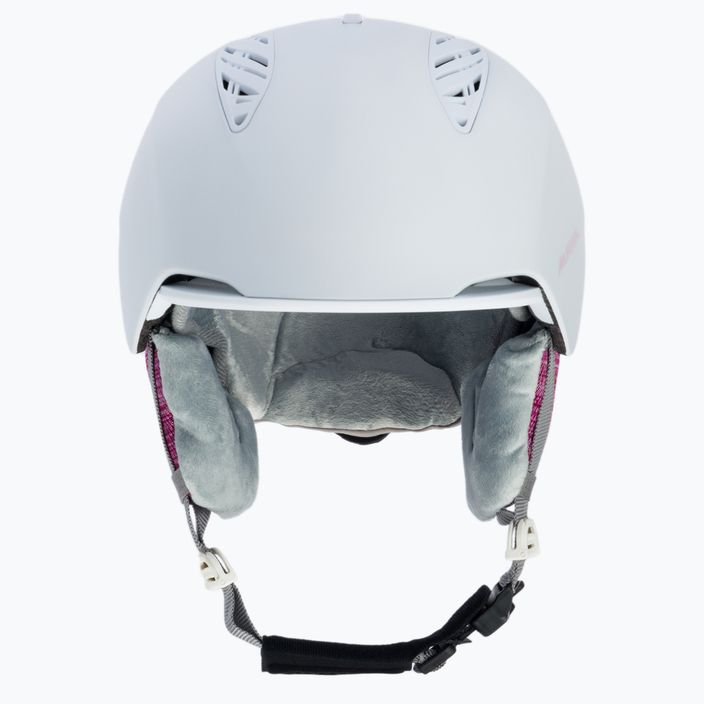 Casco da sci Alpina Grand bianco rosa opaco 2
