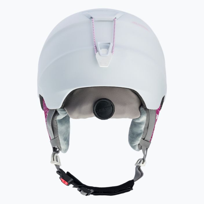 Casco da sci Alpina Grand bianco rosa opaco 3
