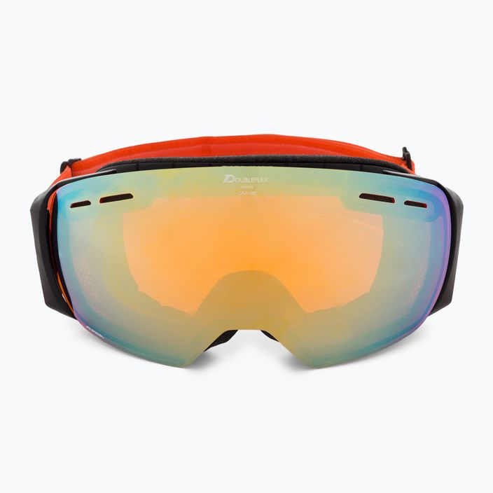 Occhiali da sci Alpina Granby Q-Lite nero/zucca opaca/oro sph 2