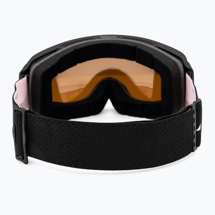 Occhiali da sci Alpina Double Jack Mag Q-Lite nero/rosa opaco/nero specchiato 3