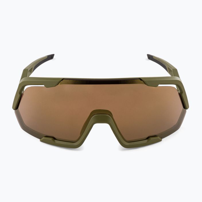 Occhiali da sole Alpina Rocket Q-Lite oliva opaca/bronzo a specchio 3
