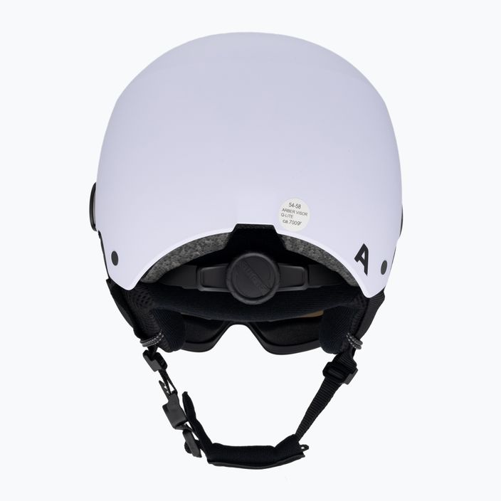 Alpina Arber Visor Q Lite casco da sci lilla opaco 3